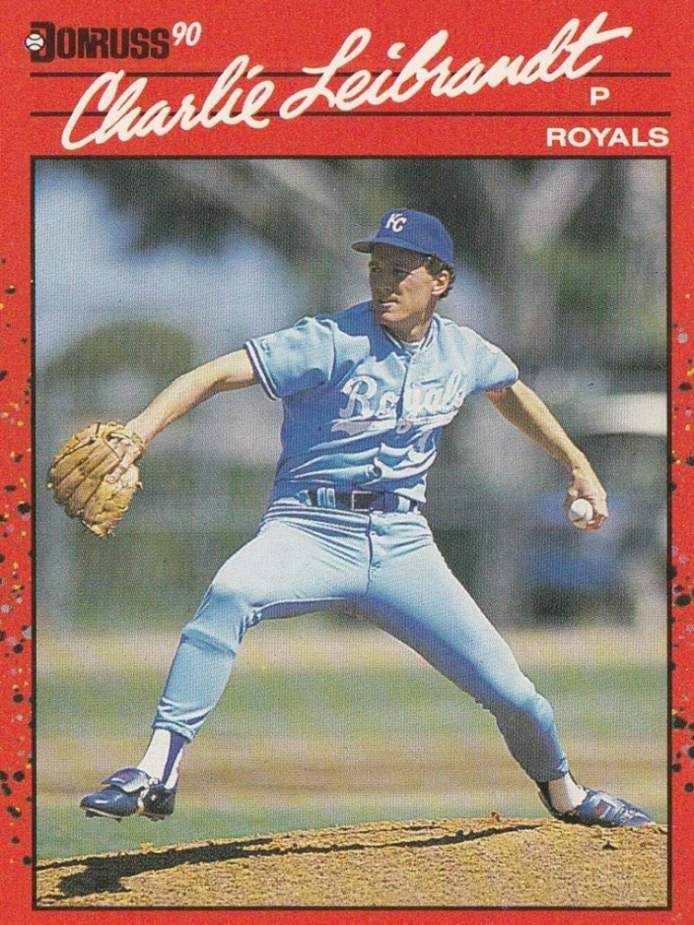 Charlie Leibrandt Jr. - Donruss '90 Baseball Card